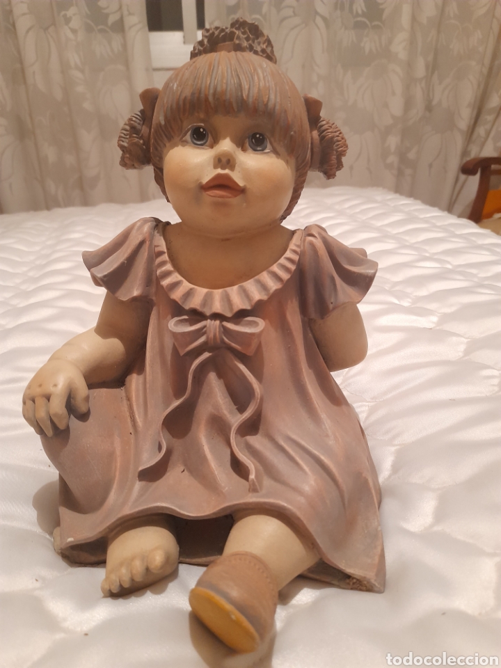 Antig&uuml;edades: Preciosa mu&ntilde;eca de cer&aacute;mica - Foto 2