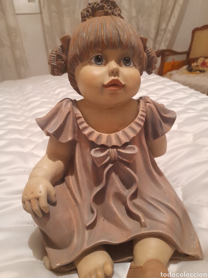 Antig&uuml;edades: Preciosa mu&ntilde;eca de cer&aacute;mica - Foto 3