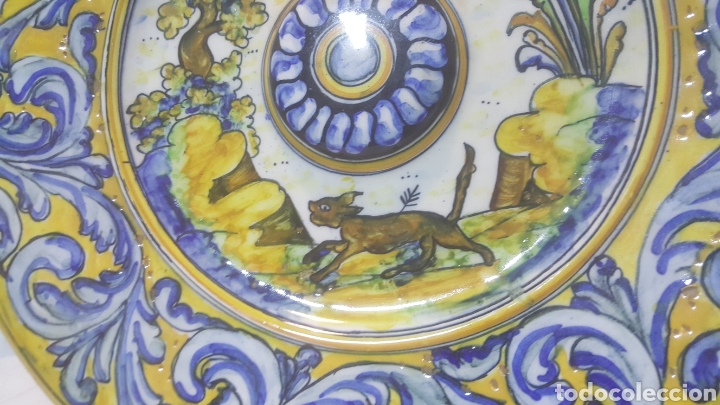 Antig&uuml;edades: PLATO CER&Aacute;MICA TALAVERA - Foto 2