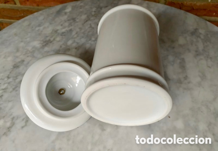Antig&uuml;edades: Tarro de porcelana - Foto 4