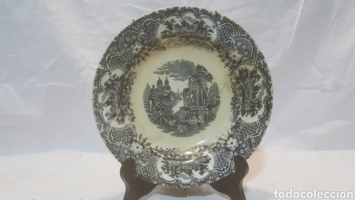 Antig&uuml;edades: PLATO CARTUJA PICKMAN - Foto 1