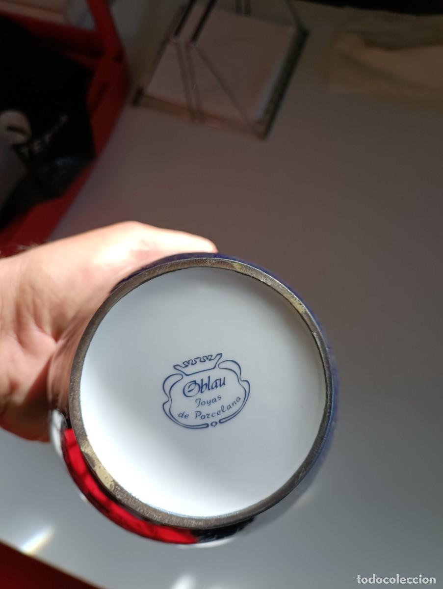 Antig&uuml;edades: Jarron porcelana Oblau - Foto 1