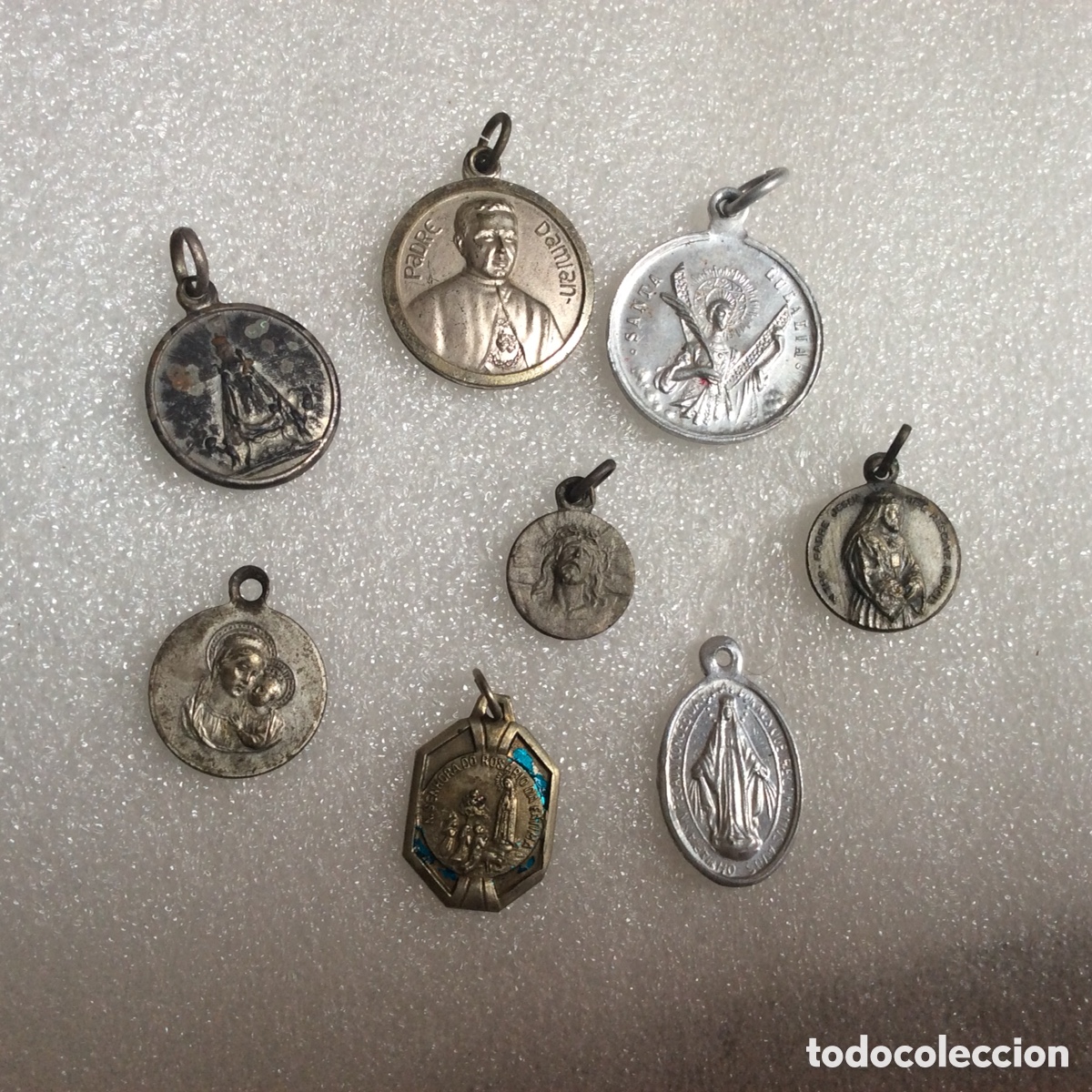 Antig&uuml;edades: 8 medallas religiosas - Foto 3