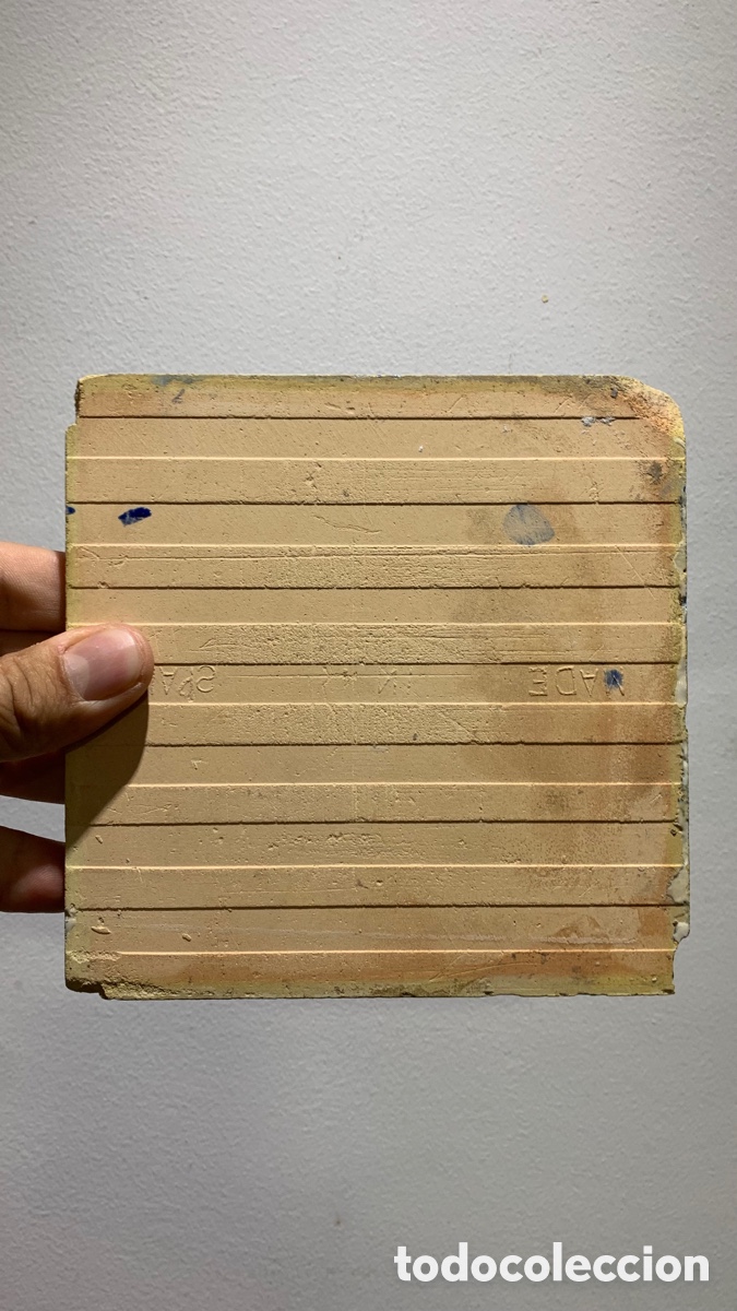 Antig&uuml;edades: ANTIGUO AZULEJO N&ordm; 29 - Foto 2