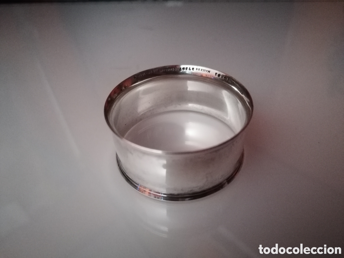 Antig&uuml;edades: Anillo de servilletas, TIFFANY. Plata de ley - Foto 2