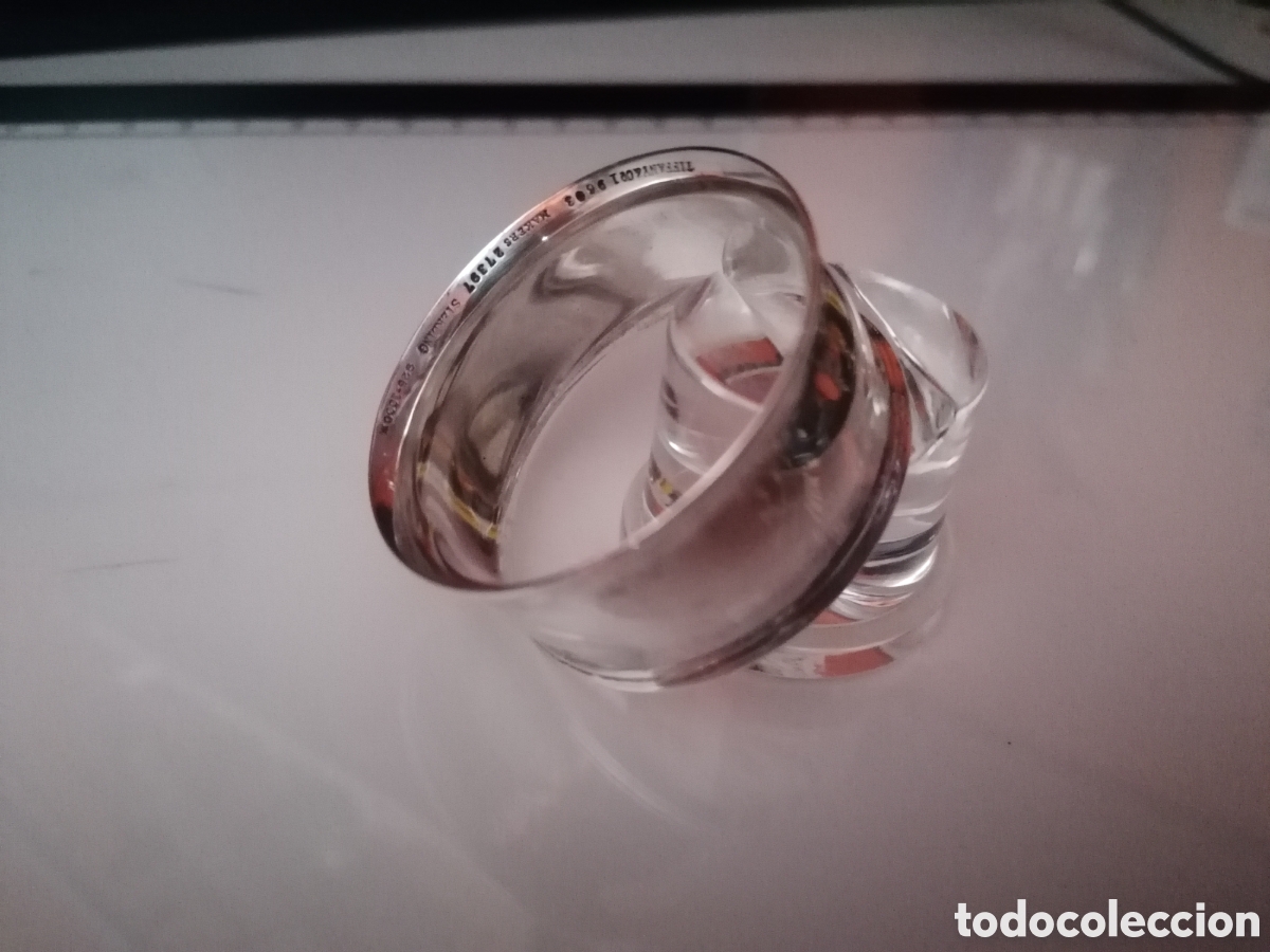 Antig&uuml;edades: Anillo de servilletas, TIFFANY. Plata de ley - Foto 3