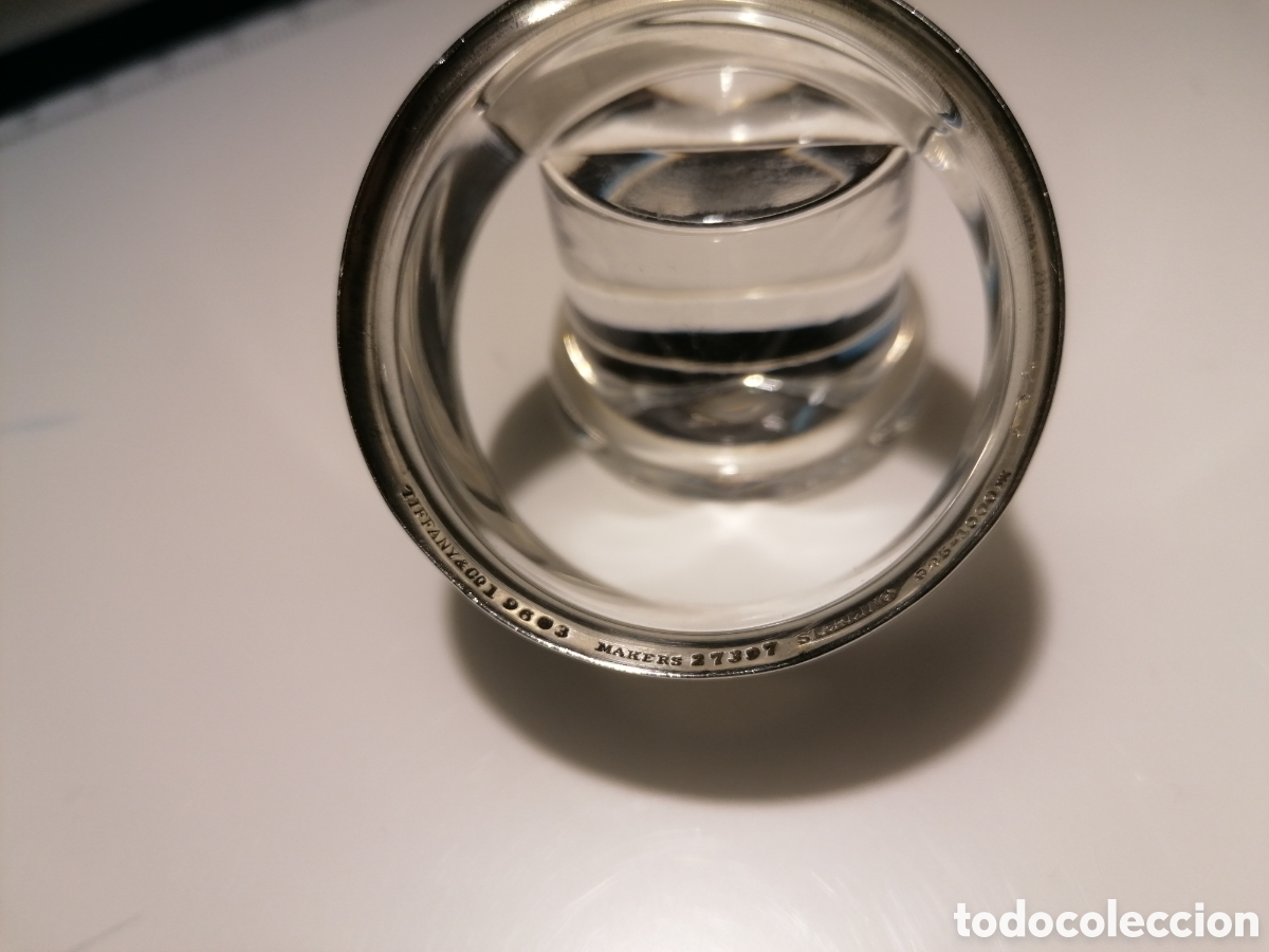 Antig&uuml;edades: Anillo de servilletas, TIFFANY. Plata de ley - Foto 6