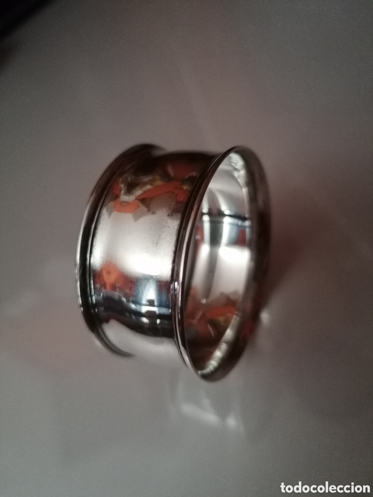 Antig&uuml;edades: Anillo de servilletas, TIFFANY. Plata de ley - Foto 1