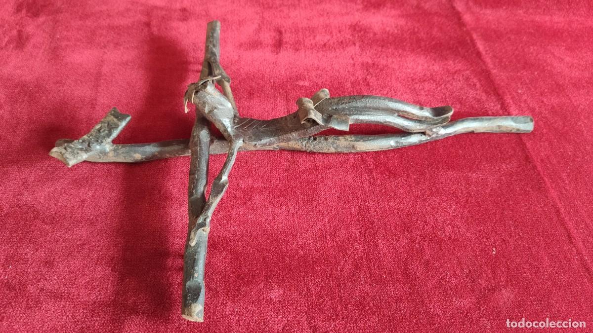 Antig&uuml;edades: ANTIGUO CRUCIFIJO DE HIERRO - Foto 6