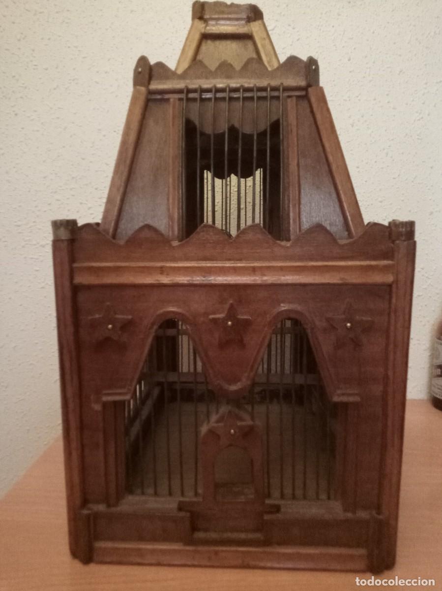 Antig&uuml;edades: Jaula antigua para p&aacute;jaros - Foto 3