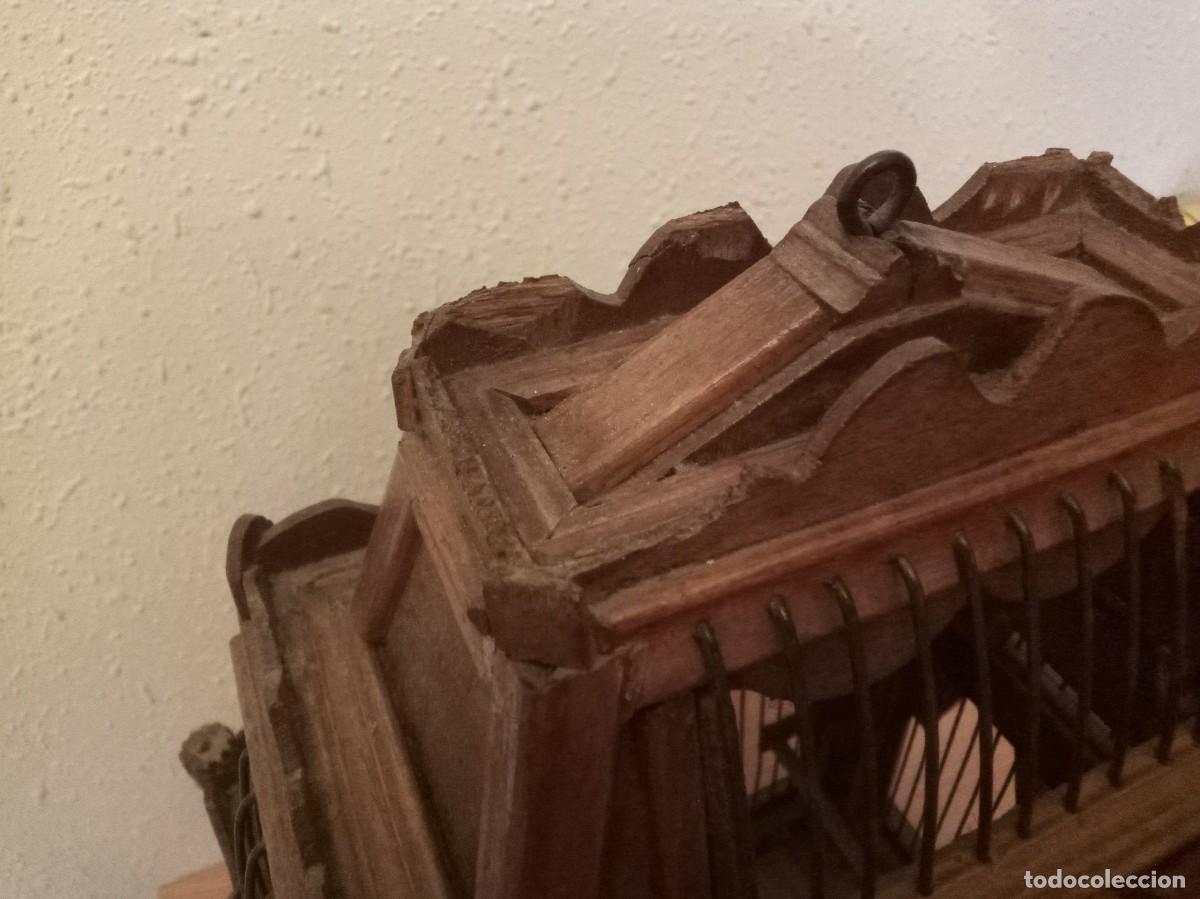 Antig&uuml;edades: Jaula antigua para p&aacute;jaros - Foto 5