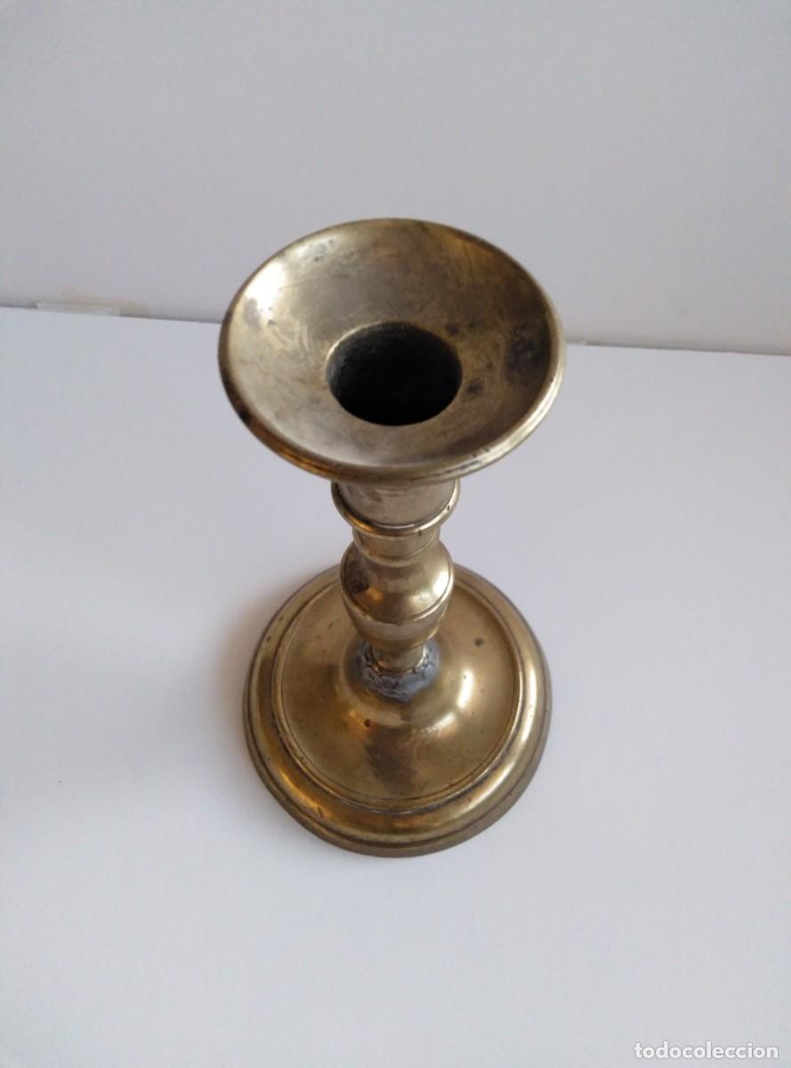 Antig&uuml;edades: CANDELABRO DE BRONCE - Foto 2