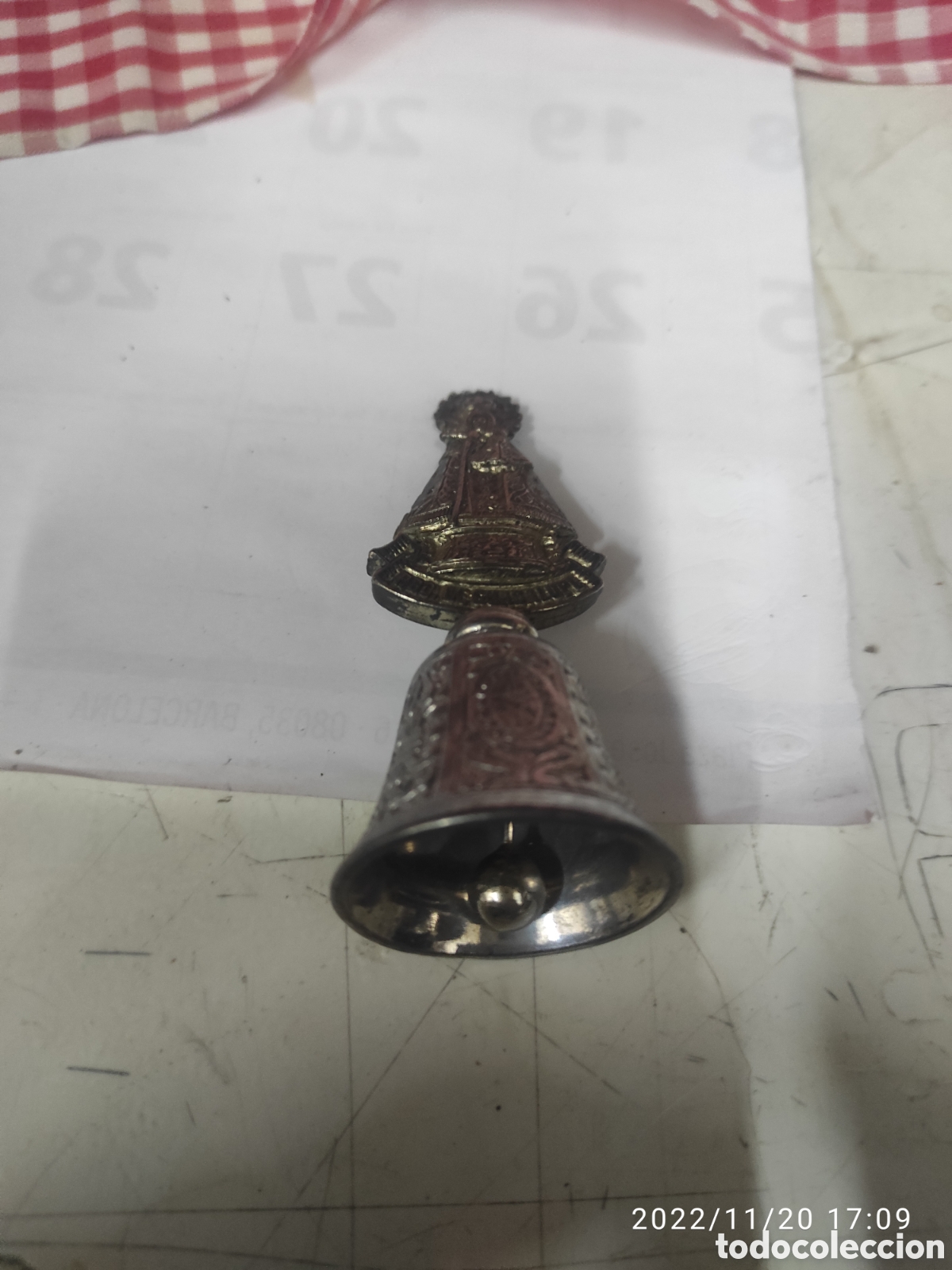 Antig&uuml;edades: CAJA CON ARTICULOS RELIGIOSOS - Foto 8