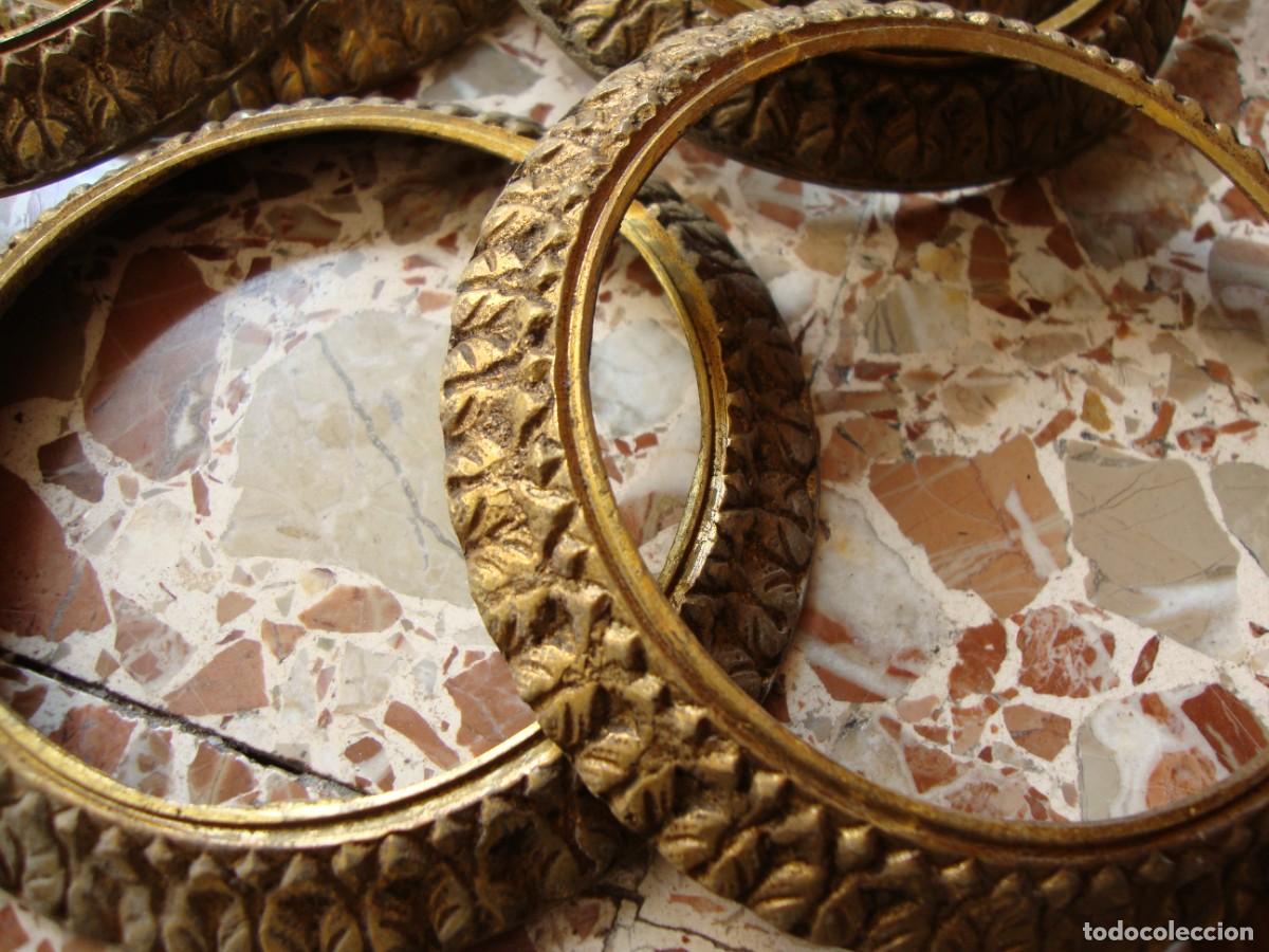 Antig&uuml;edades: LAMPARA DE BRONCE CON 9 BRAZOS - Foto 5