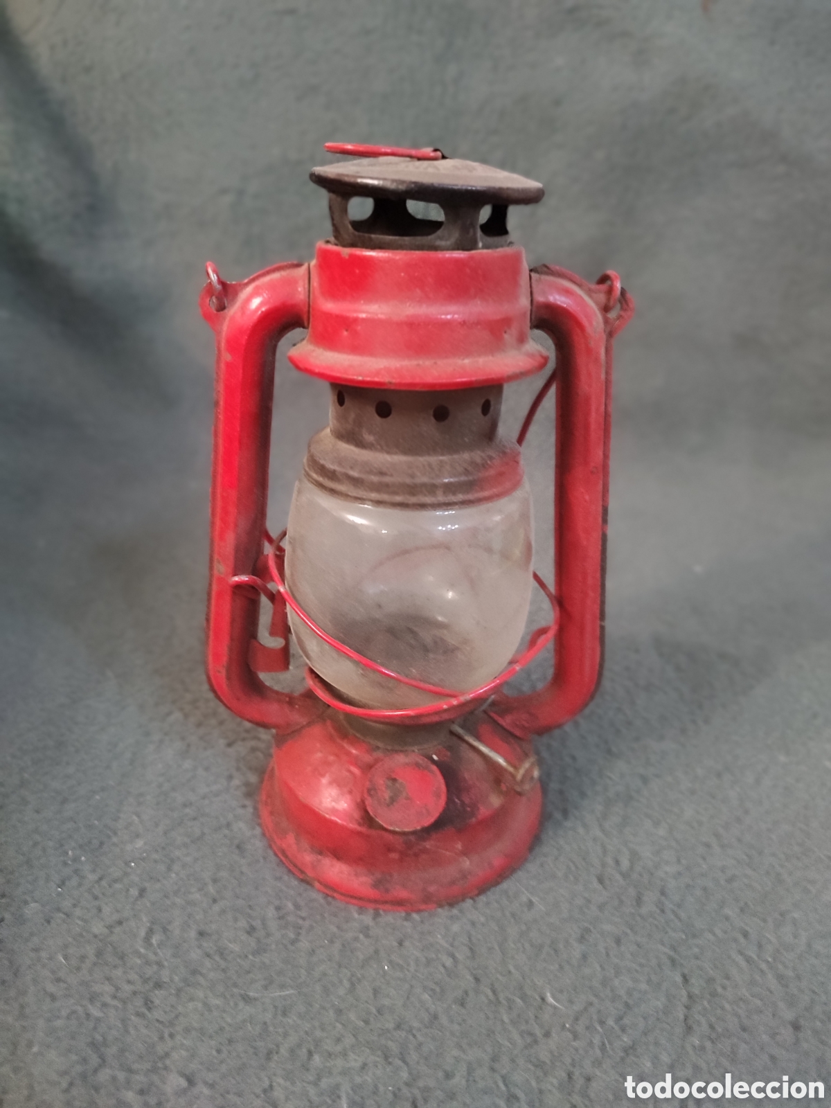 Antig&uuml;edades: Quinqu&eacute; antiguo de aceite - Foto 1