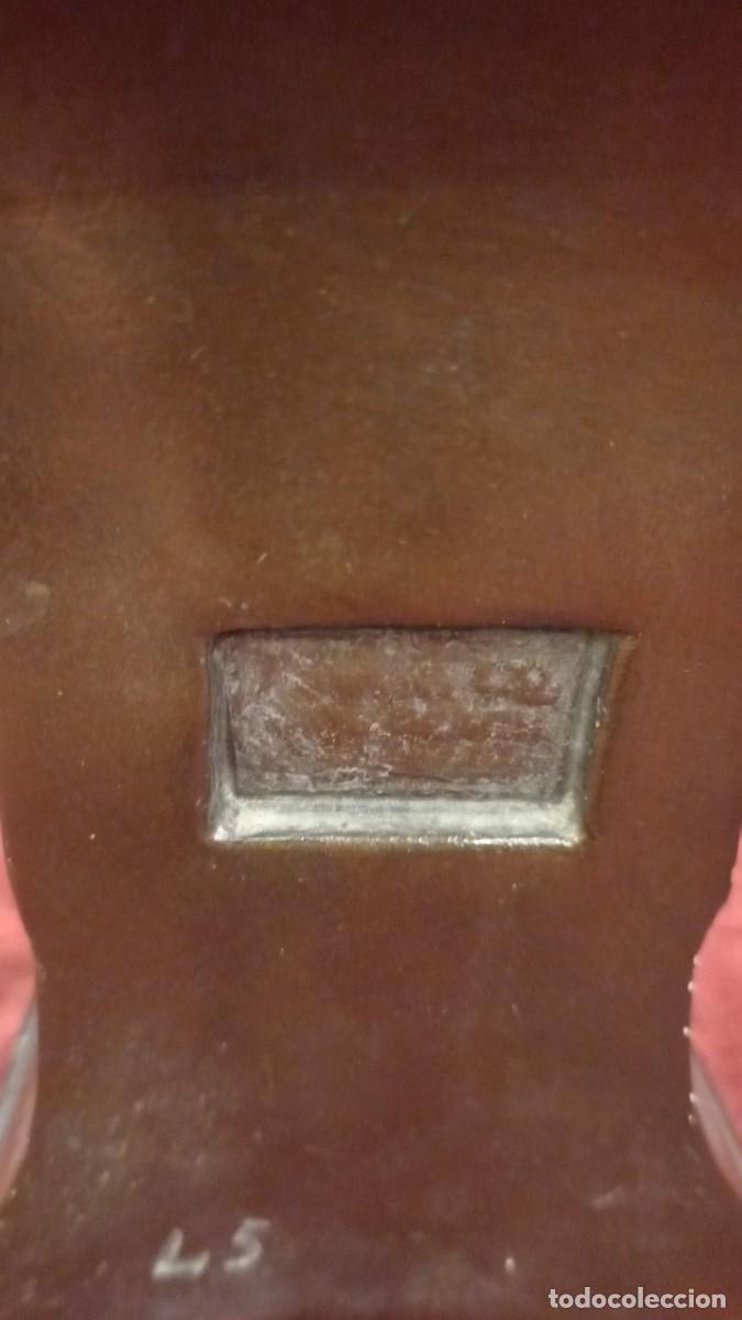 Antig&uuml;edades: Busto de Mozart en estuco bronc&iacute;neo - Foto 14