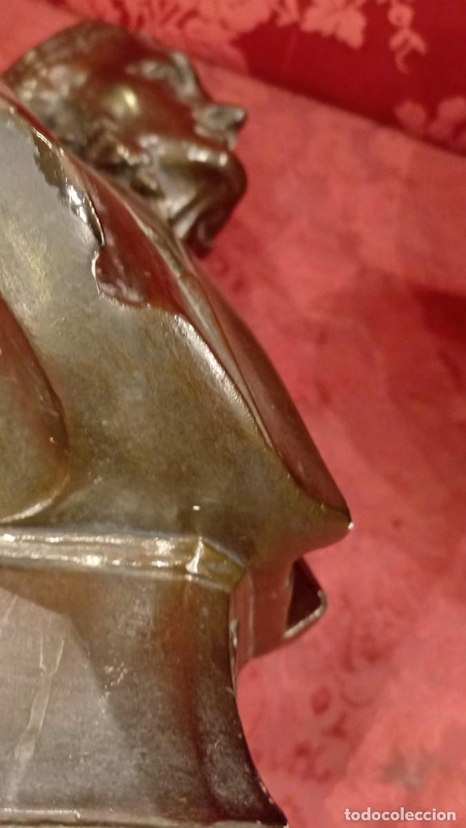 Antig&uuml;edades: Busto de Mozart en estuco bronc&iacute;neo - Foto 18