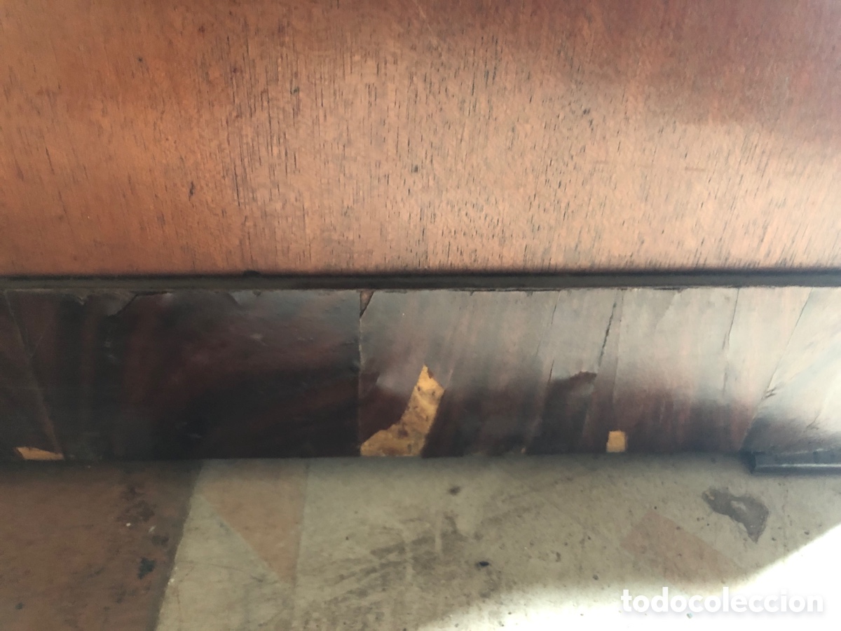 Antig&uuml;edades: G Comoda estilo imperio en madera de caoba - Foto 3