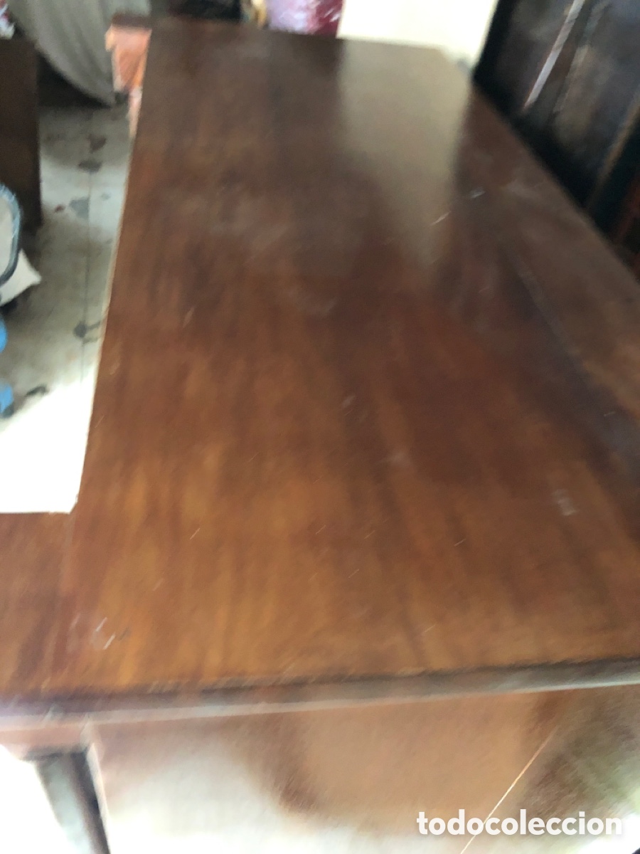 Antig&uuml;edades: G Comoda estilo imperio en madera de caoba - Foto 8