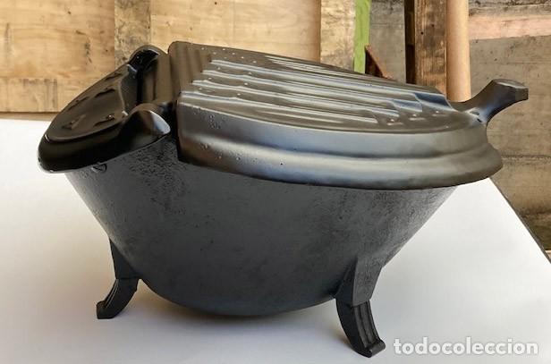 Antig&uuml;edades: Carbonera de hierro fundido - Foto 9