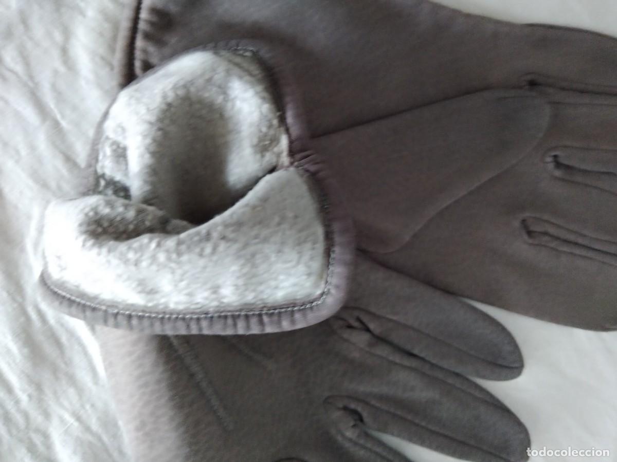 Antig&uuml;edades: Guantes caballero antiguos - Foto 3