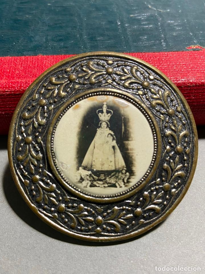 Antig&uuml;edades: 134.- Espejo Ppios. XX. Virgen a Catalogar - Foto 1