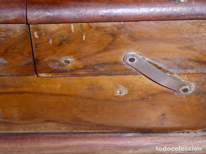 pequeño costurero de madera antiguo - Compra venta en todocoleccion