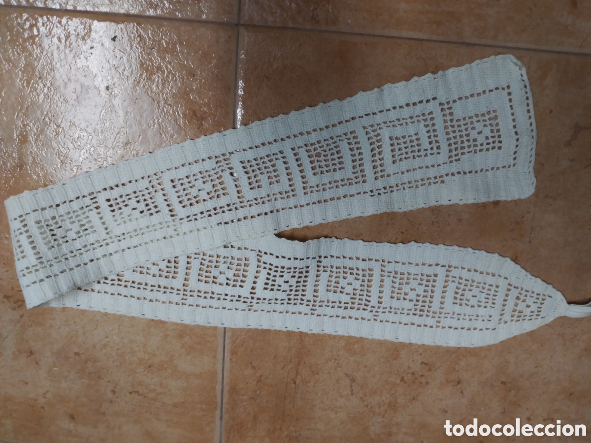 Antig&uuml;edades: Dos antiguas fajas de bebe - Foto 3