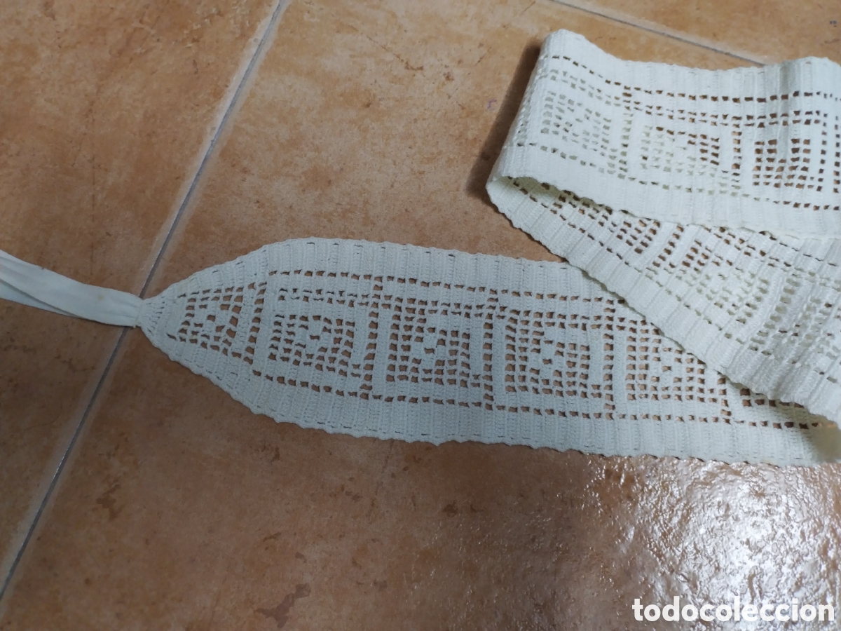 Antig&uuml;edades: Dos antiguas fajas de bebe - Foto 5