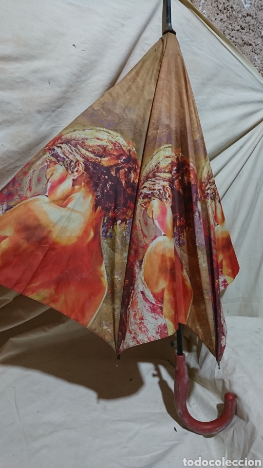 trono rigidez Continuamente antiguo paraguas mujer,marca rst umbrella, idea - Compra venta en  todocoleccion