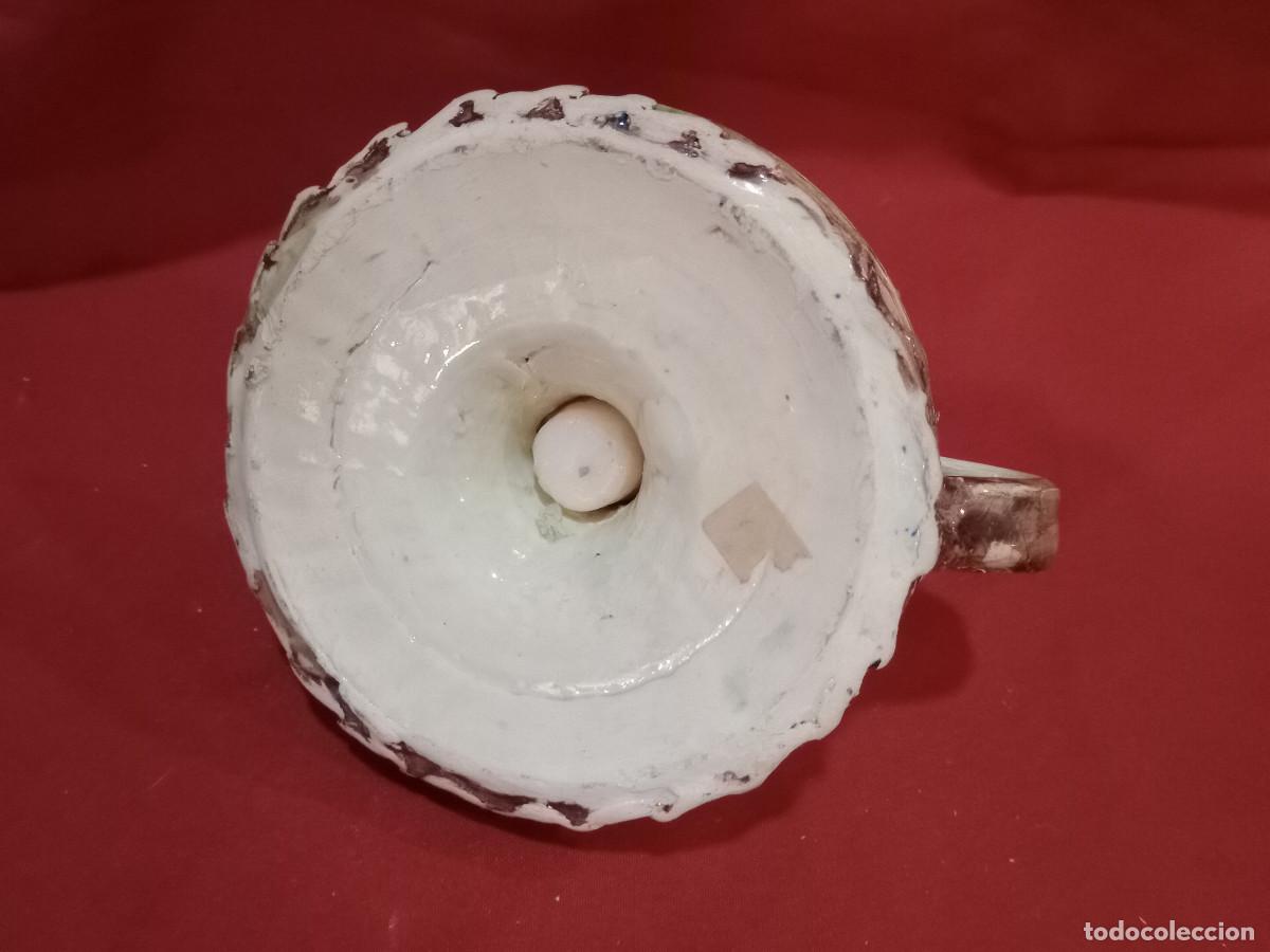 Antig&uuml;edades: palmatoria de ceramica - Foto 2