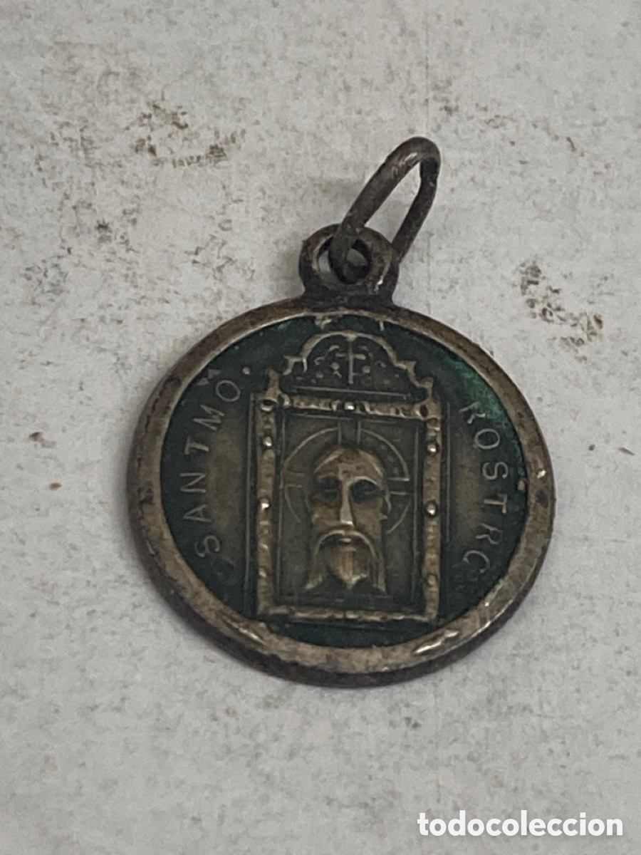 Antig&uuml;edades: Medalla de plata religiosa - Foto 1