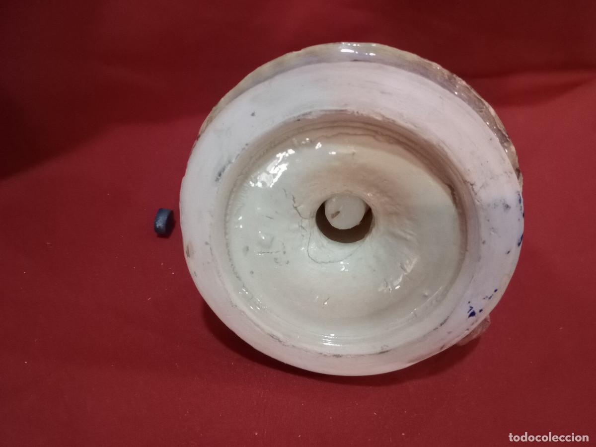 Antig&uuml;edades: palmatoria de ceramica - Foto 2