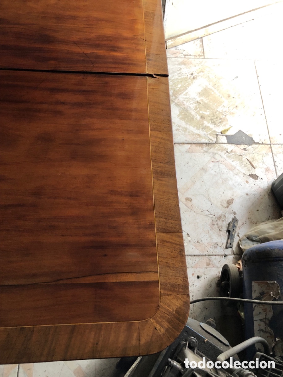 Antig&uuml;edades: Mesa de sal&oacute;n - Foto 5