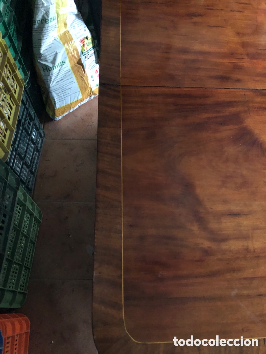 Antig&uuml;edades: Mesa de sal&oacute;n - Foto 6