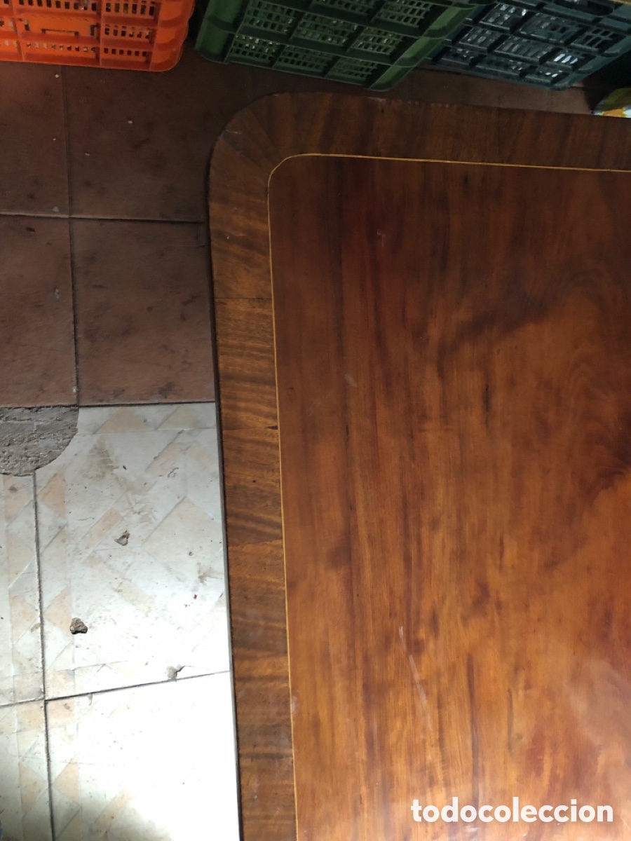 Antig&uuml;edades: Mesa de sal&oacute;n - Foto 10