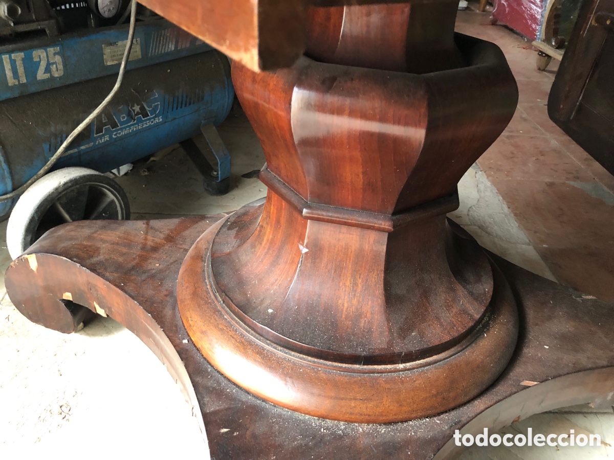 Antig&uuml;edades: Mesa de sal&oacute;n - Foto 11