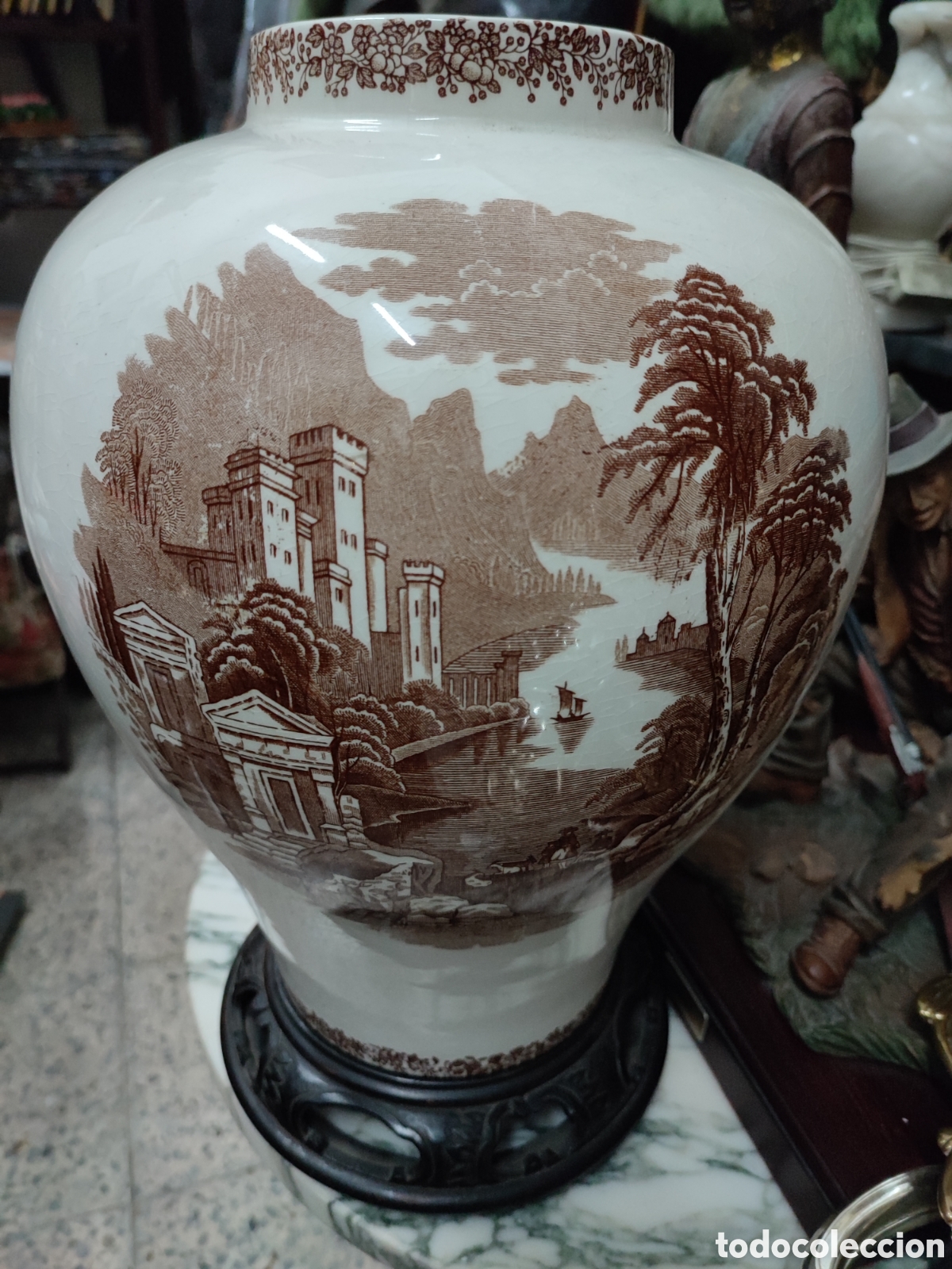 Antig&uuml;edades: jarr&oacute;n de la cartuja de Sevilla pickman, - Foto 1