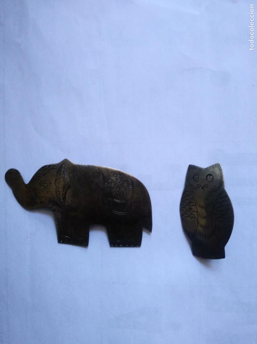 Antiquit&eacute;s: BROCHES ELEFANTE BUHO