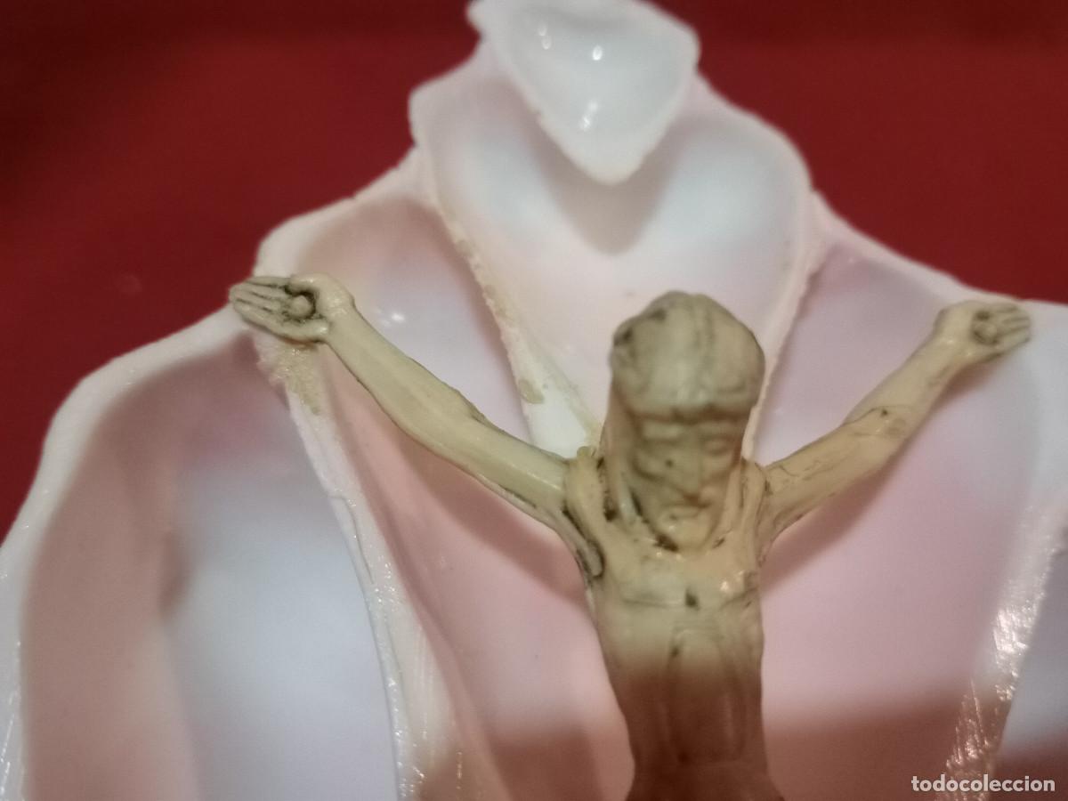 Antig&uuml;edades: cristo en caracola - Foto 3