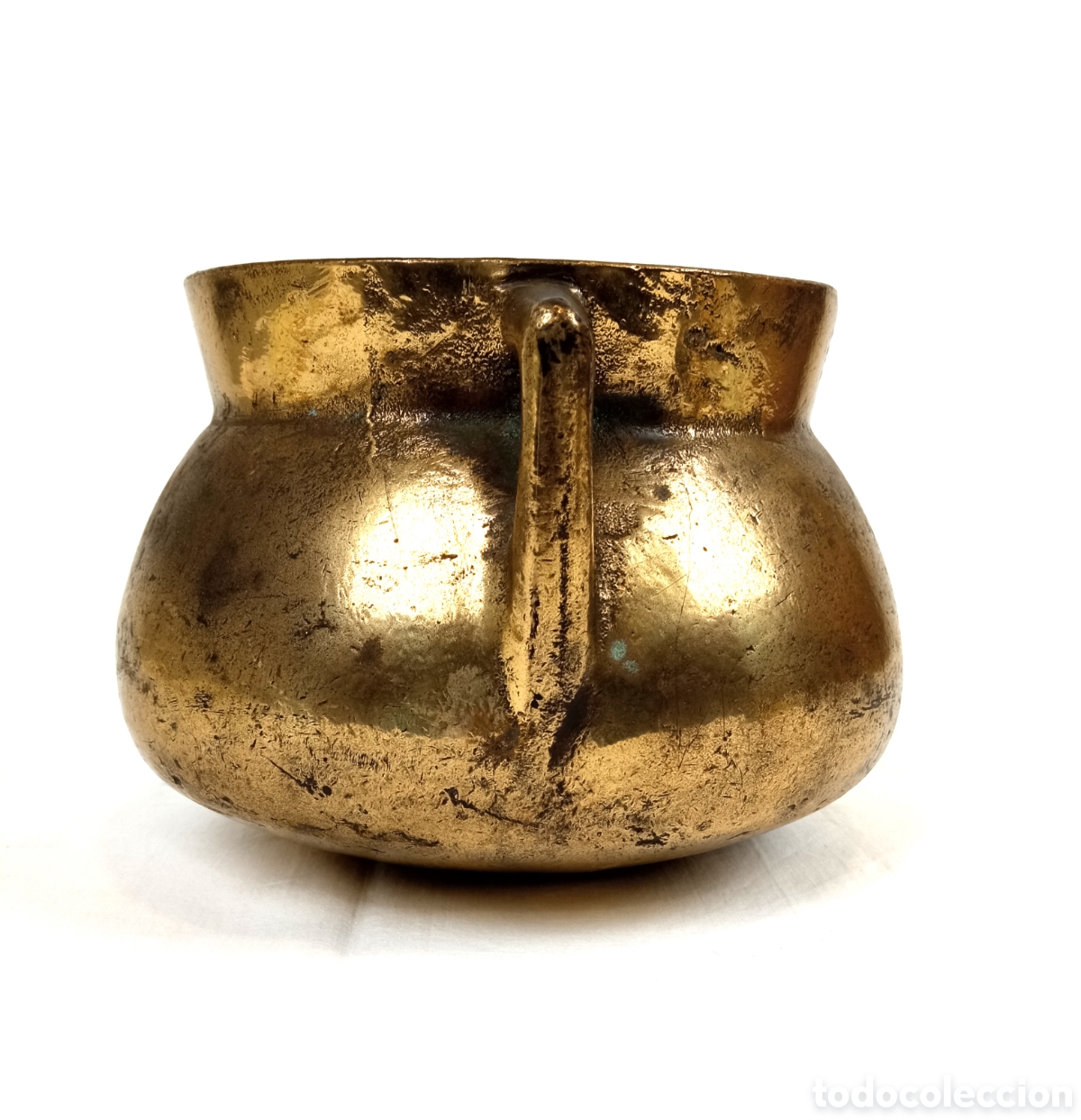 Antig&uuml;edades: ANTIGUA OLLA DE BRONCE - Foto 3