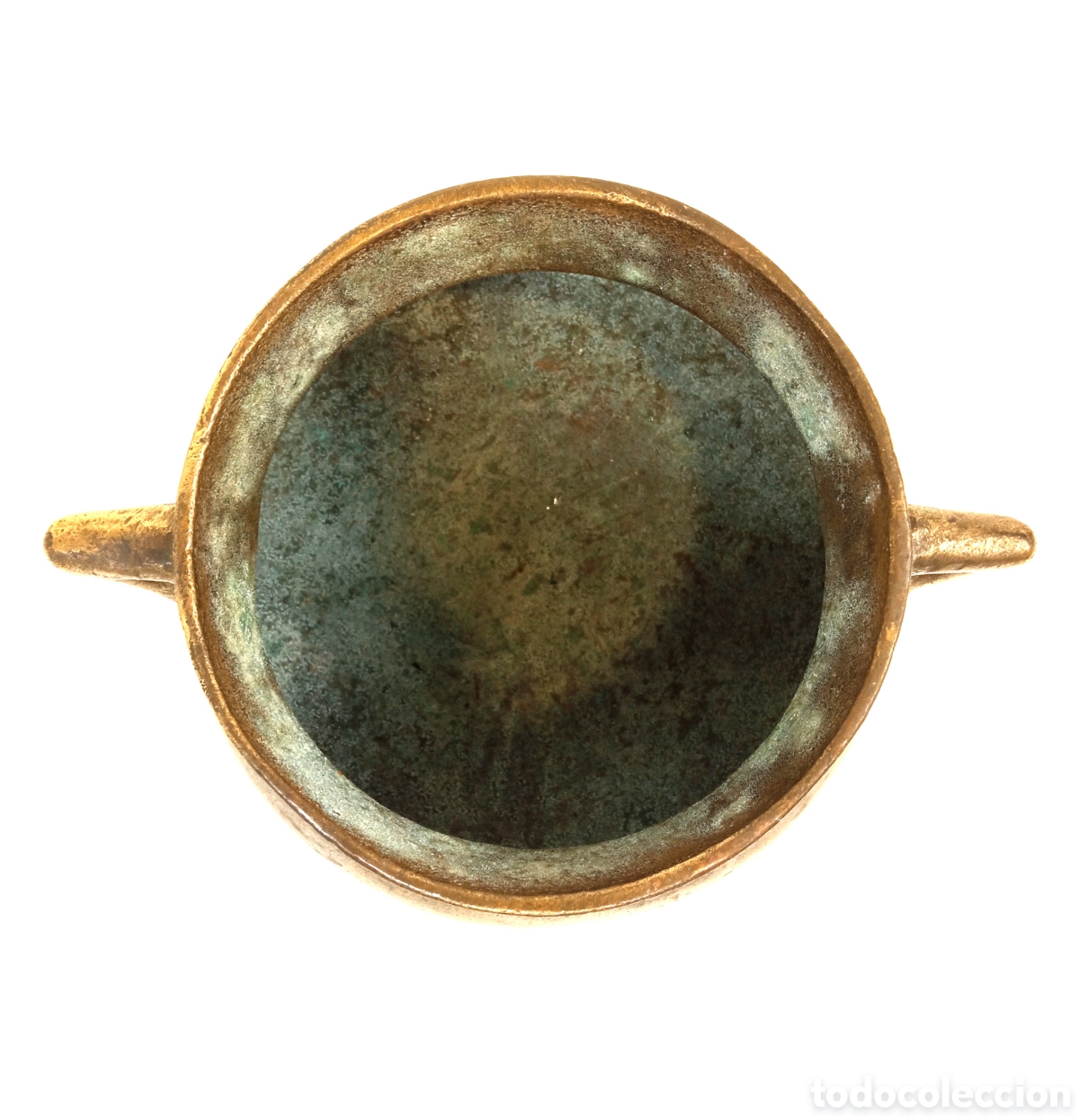 Antig&uuml;edades: ANTIGUA OLLA DE BRONCE - Foto 6