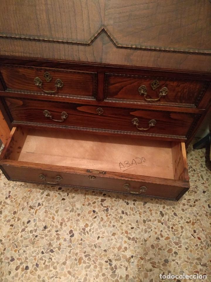 Antig&uuml;edades: Escritorio, secreter. - Foto 5