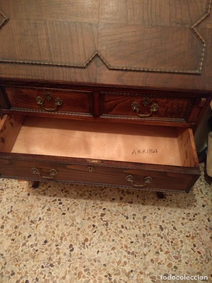 Antig&uuml;edades: Escritorio, secreter. - Foto 6