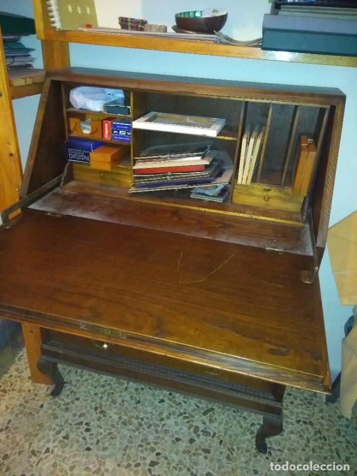 Antig&uuml;edades: Escritorio, secreter. - Foto 8
