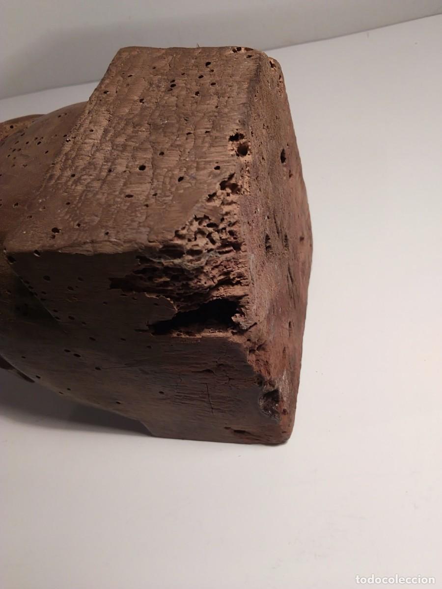 Antig&uuml;edades: Talla de Mujer en madera. Principios del XX - Foto 10
