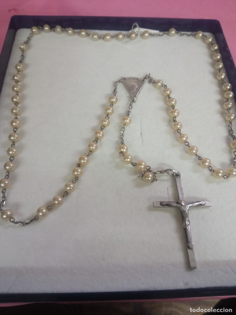 Antig&uuml;edades: Rosario alpacar y perlas - Foto 1