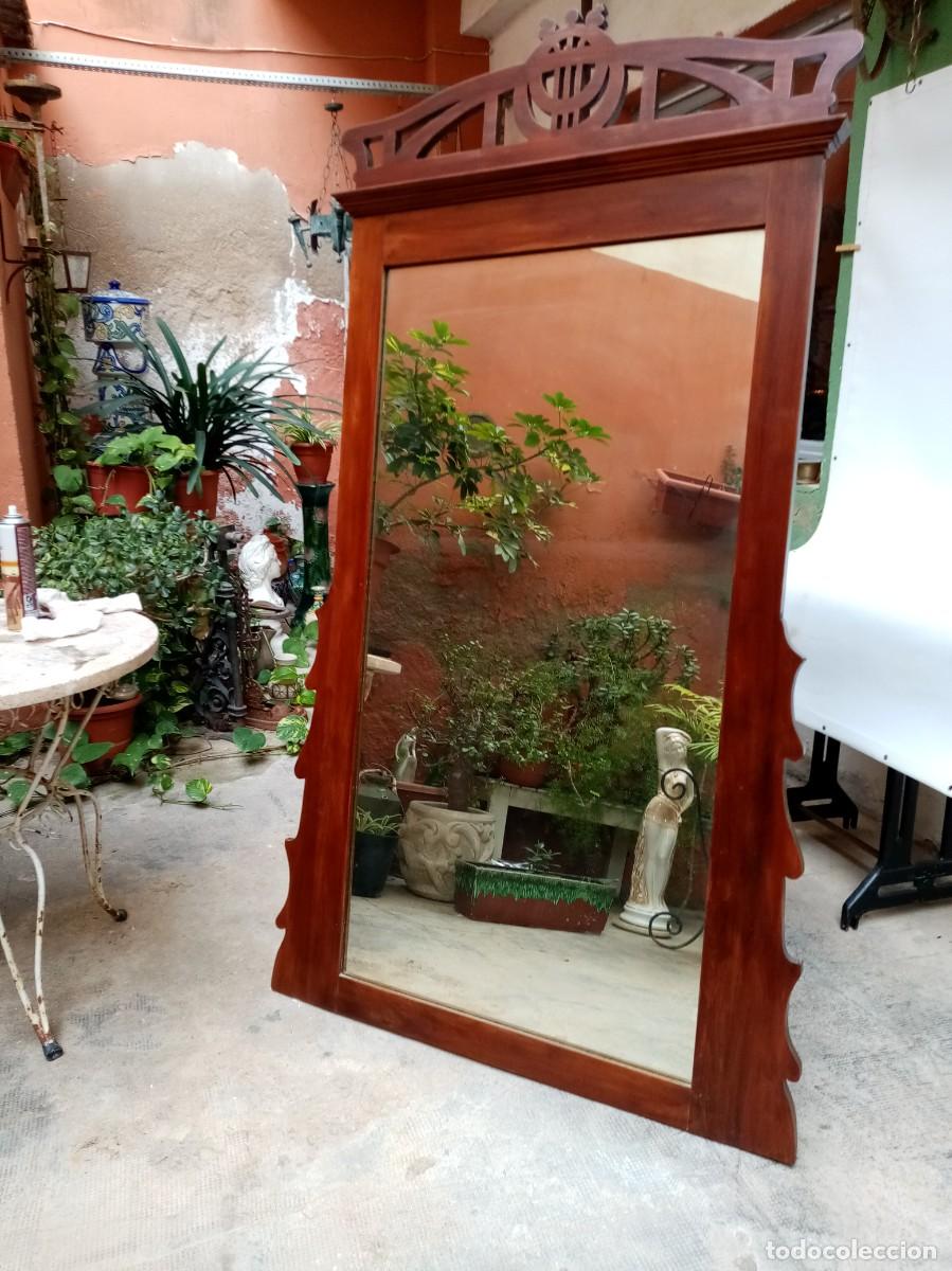 Antig&uuml;edades: espejo de gran tama&ntilde;o- - Foto 1