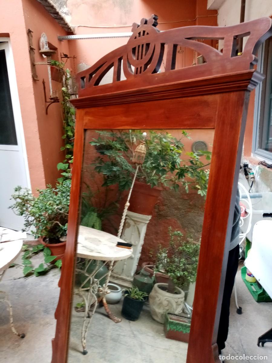 Antig&uuml;edades: espejo de gran tama&ntilde;o- - Foto 3