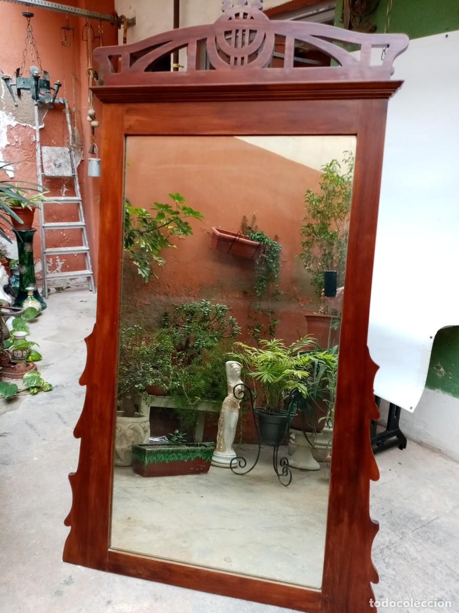 Antig&uuml;edades: espejo de gran tama&ntilde;o- - Foto 4